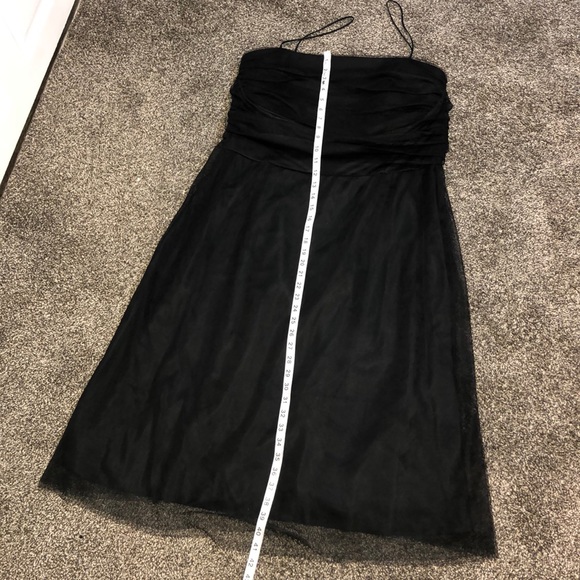 Eliza J black chiffon cocktail dress - Picture 8 of 10